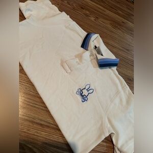 Psycho Bunny white colar